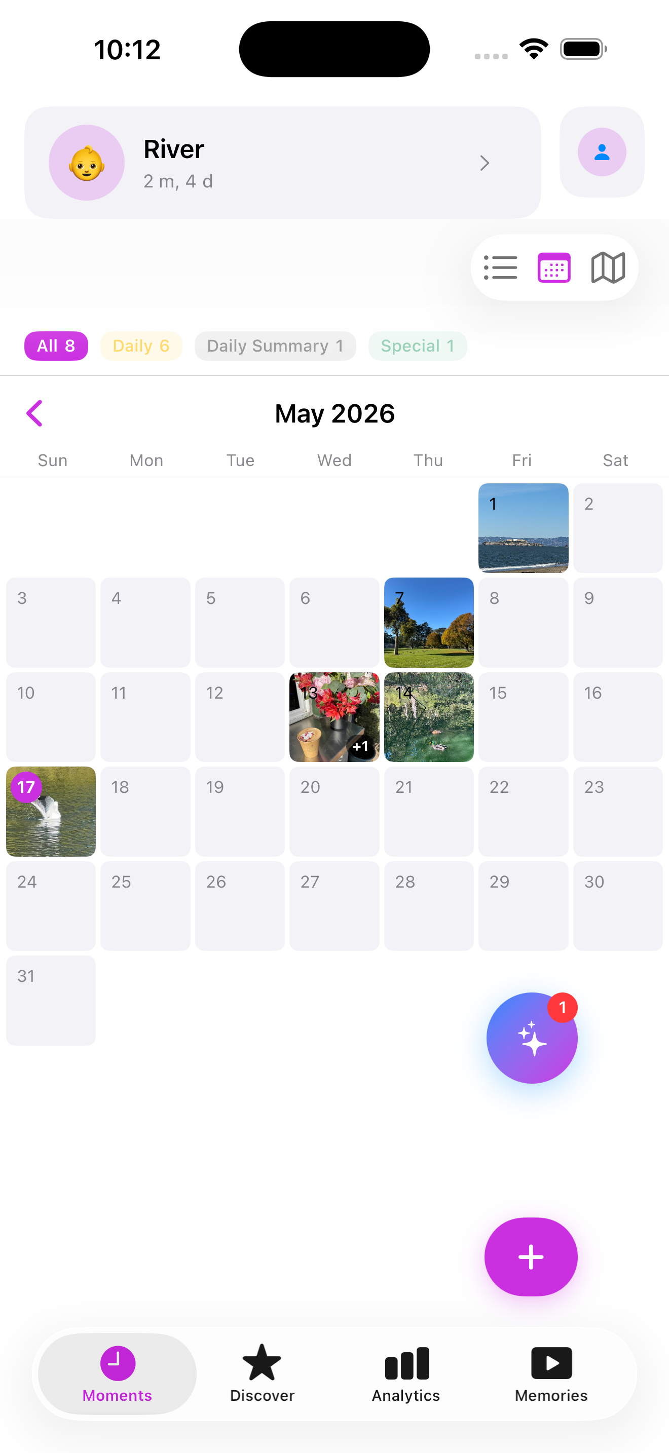 Calendar feed